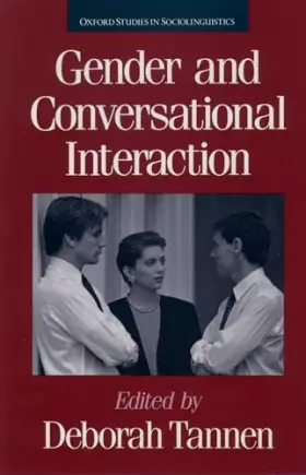 Couverture du produit · Gender and Conversational Interaction