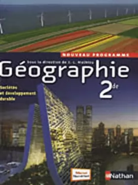 Couverture du produit · Géographie 2de - J.-L. Mathieu