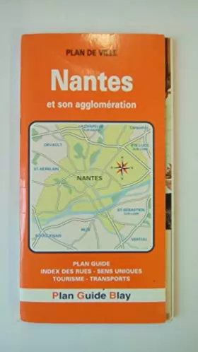 Couverture du produit · Plan de ville : Nantes (avec un index)