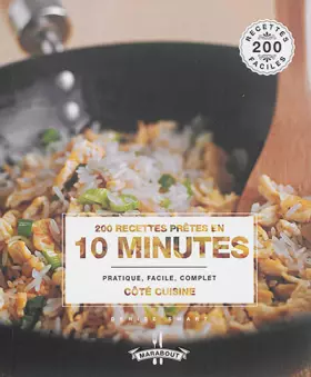 Couverture du produit · 200 RECETTES PRETES EN 10 MINUTES