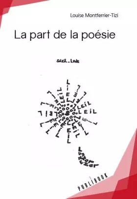 Couverture du produit · La part de la poésie