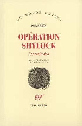 Couverture du produit · Opération Shylock : Une confession