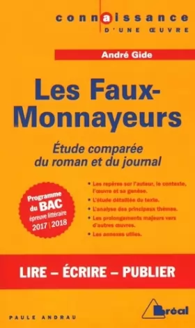 Couverture du produit · Les faux-monnayeurs - André Gide: Etude du roman et du journal