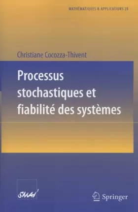 Couverture du produit · Processus stochastiques et fiabilité des systèmes