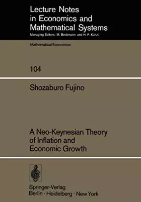 Couverture du produit · A Neo-keynesian Theory of Inflation and Economic Growth