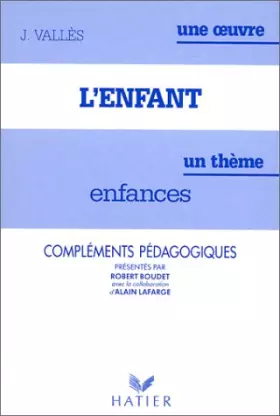 Couverture du produit · ENFANT MT