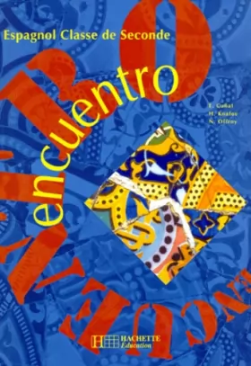 Couverture du produit · Encuentro, espagnol 2e