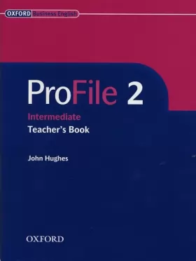 Couverture du produit · ProFile 2: Teacher's Book
