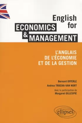 Couverture du produit · English for economics & management : L'anglais de l'économie et de la gestion