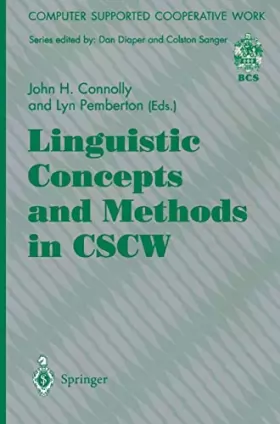 Couverture du produit · Linguistic Concepts and Methods in Cscw