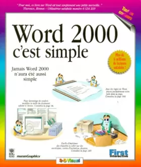 Couverture du produit · Word 2000, c'est simple