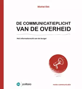 Couverture du produit · De communicatieplicht van de overheid