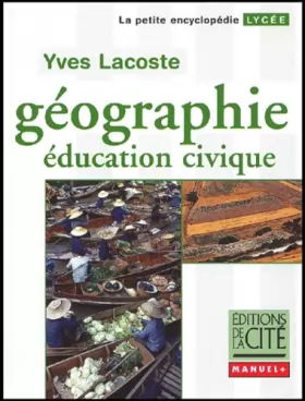 Couverture du produit · Géographie : Education civique