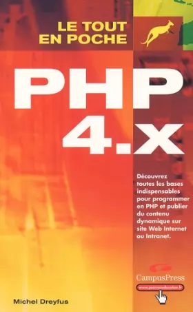 Couverture du produit · PHP 4.x