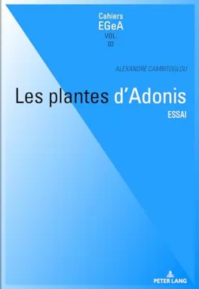 Couverture du produit · Les plantes d'Adonis
