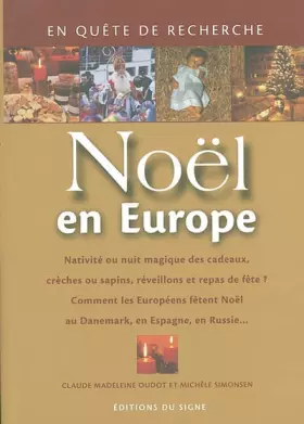 Couverture du produit · Noël en Europe
