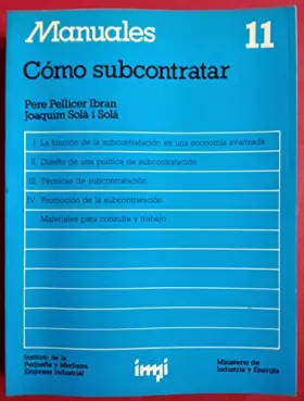 Couverture du produit · Manuales 11: Como Subcontratar