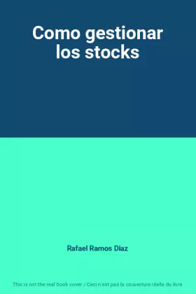 Couverture du produit · Como gestionar los stocks