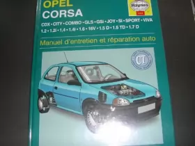 Couverture du produit · Opel Corsa, manuel d'entretien et de réparation auto