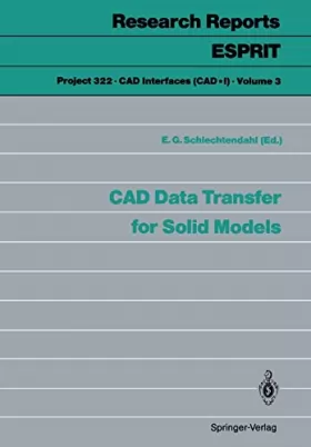 Couverture du produit · CAD Data Transfer for Solid Models