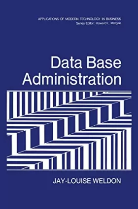 Couverture du produit · Data Base Administration