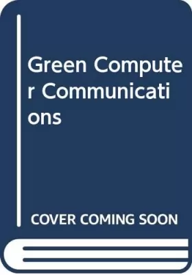 Couverture du produit · Green Computer Communications