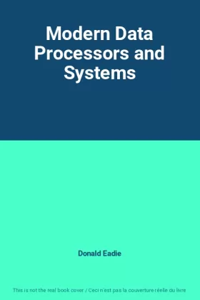 Couverture du produit · Modern Data Processors and Systems