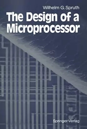 Couverture du produit · The Design of a Microprocessor