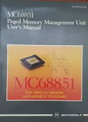 Couverture du produit · MC68851 Paged Memory Management Unit User's Manual