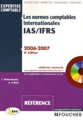 Couverture du produit · Les normes comptables internationales IAS/IFRS (1Cédérom)