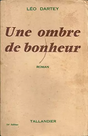 Couverture du produit · Léo Dartey. Une ombre de bonheur