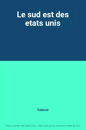 Couverture du produit · Le sud est des etats unis