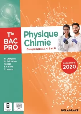 Couverture du produit · Physique - Chimie Tle Bac Pro G3, G4, G5, G6 (2021) - Pochette élève