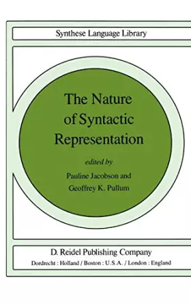 Couverture du produit · Nature of Syntactic Representation