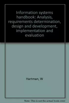 Couverture du produit · Management Information Systems Handbook