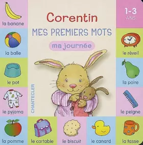 Couverture du produit · Mes premiers mots : ma journée