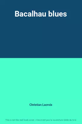 Couverture du produit · Bacalhau blues