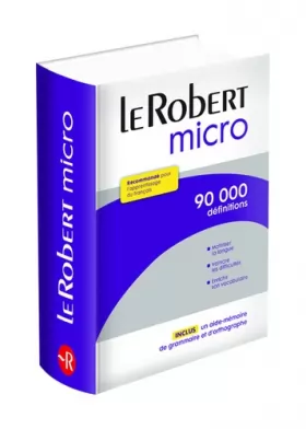 Couverture du produit · Dictionnaire Le Robert Micro