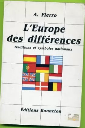 Couverture du produit · L'europe des differences / traditions et symboles nationaux