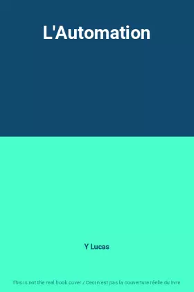 Couverture du produit · L'Automation