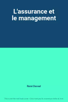Couverture du produit · L'assurance et le management
