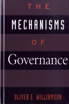 Couverture du produit · The Mechanisms of Governance