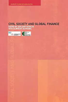 Couverture du produit · Civil Society and Global Finance