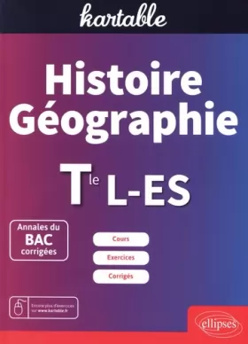 Couverture du produit · Histoire Géographie, Tle L, ES