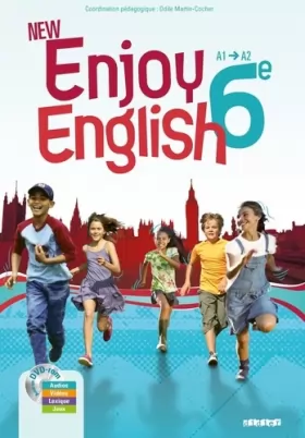 Couverture du produit · New Enjoy English 6e - manuel + DVD rom