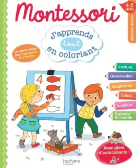Couverture du produit · Montessori J'apprends tout en coloriant MS