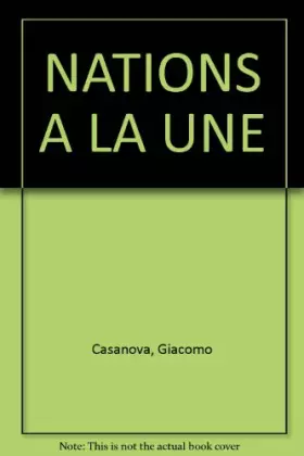 Couverture du produit · NATIONS A LA UNE