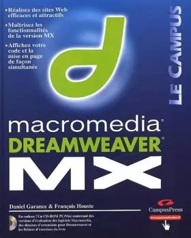 Couverture du produit · Dreamweaver MX - 1 CD-ROM