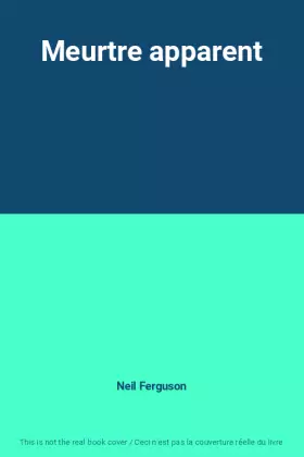 Couverture du produit · Meurtre apparent