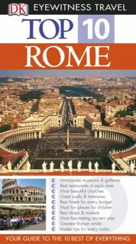 Couverture du produit · DK Eyewitness Top 10 Travel Guide: Rome